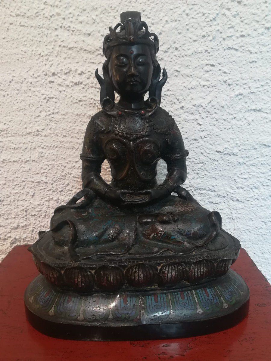 Bodhisattva En Bronze-photo-5