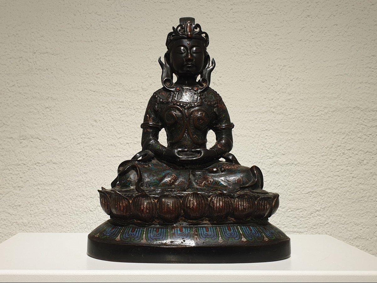 Bodhisattva En Bronze