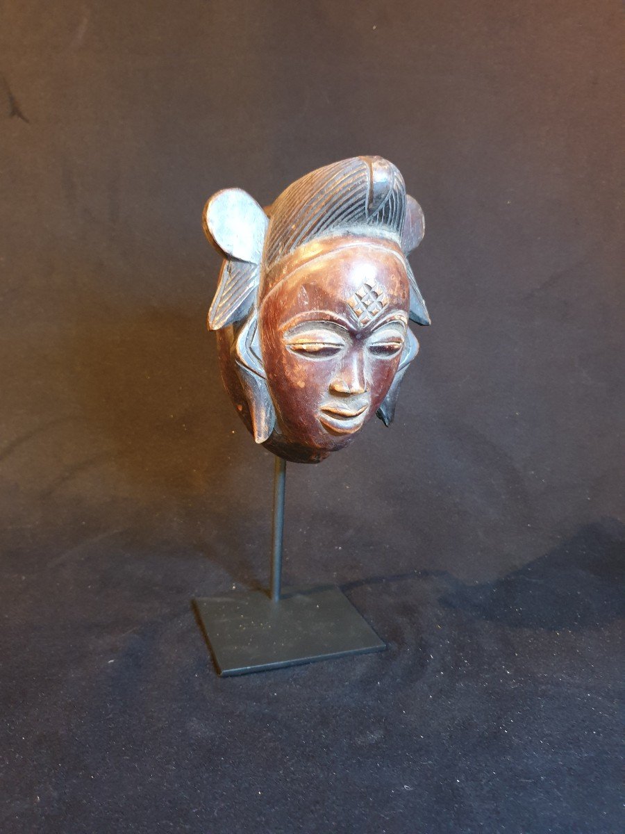 Punu (gabon) - Passport Mask - 17 Cm-photo-3