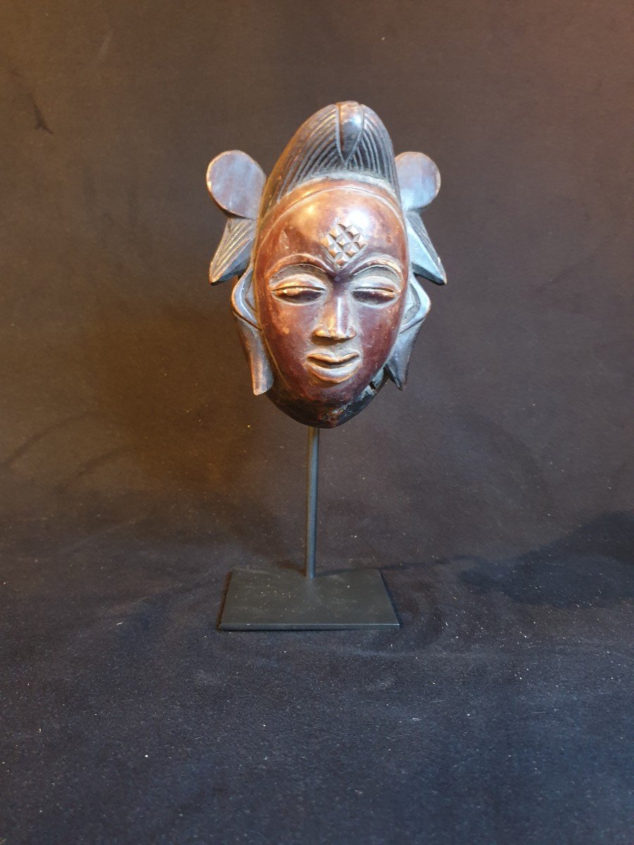 Punu (gabon) - Passport Mask - 17 Cm-photo-5