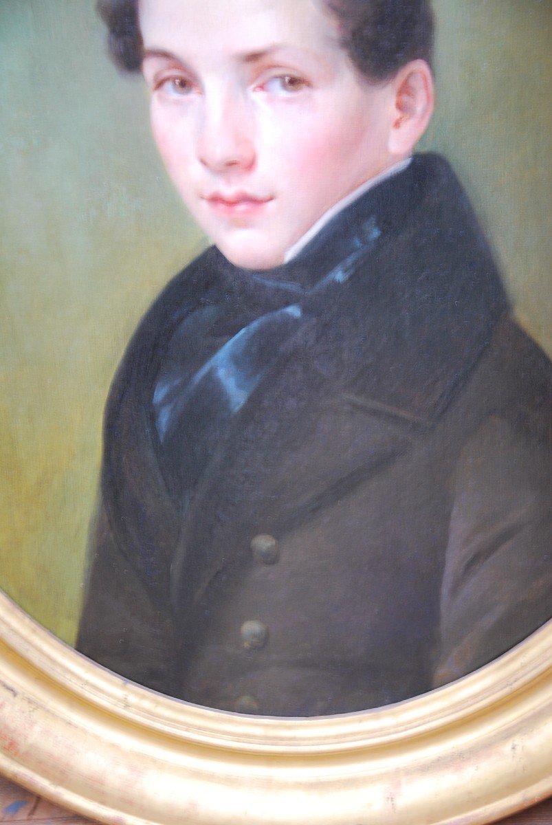 Portrait Of A Young Man In The Frock Coat XIX-photo-4