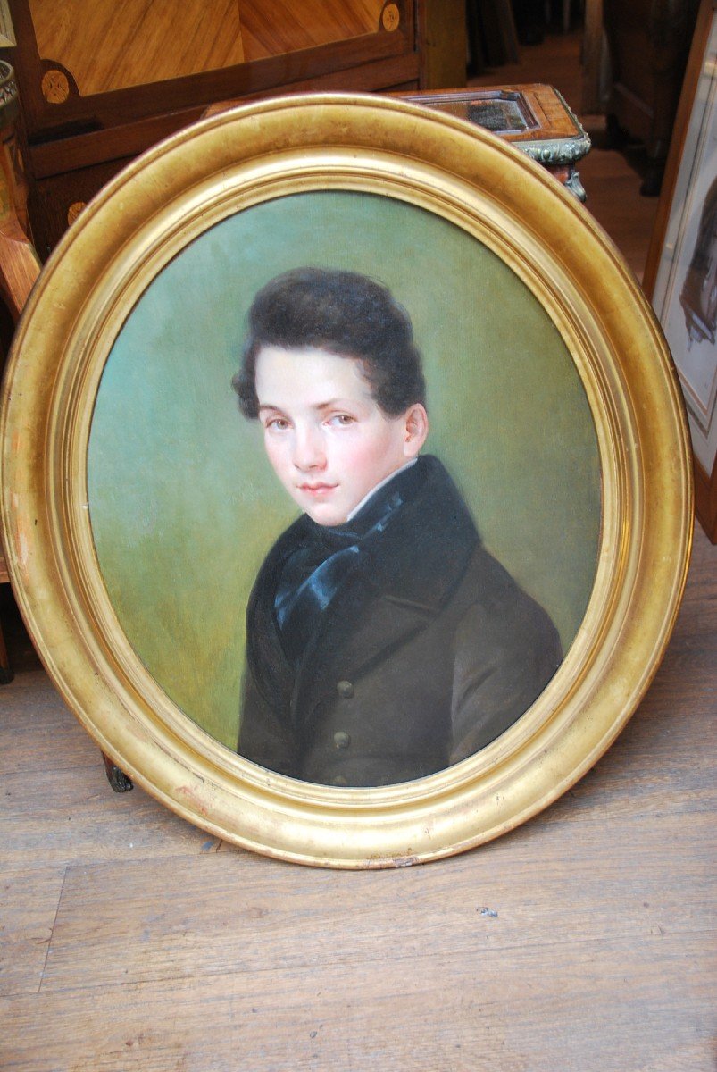 Portrait Of A Young Man In The Frock Coat XIX-photo-2