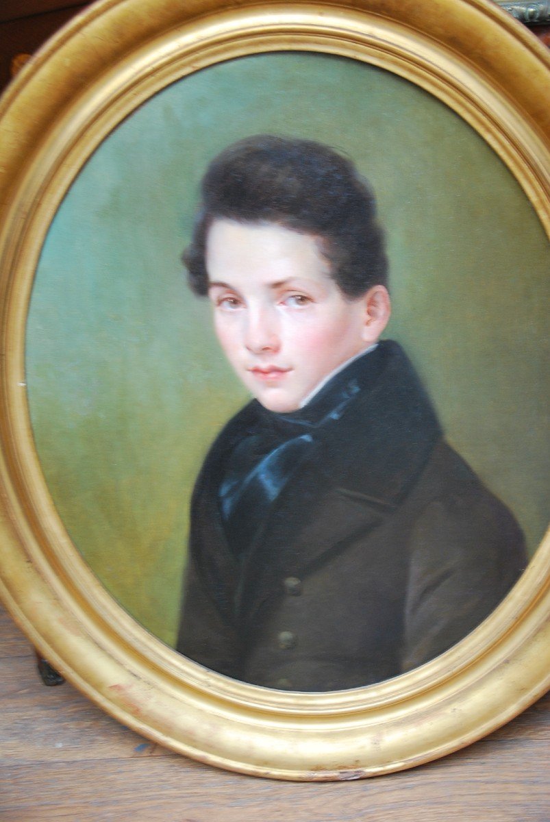 Portrait Of A Young Man In The Frock Coat XIX-photo-3