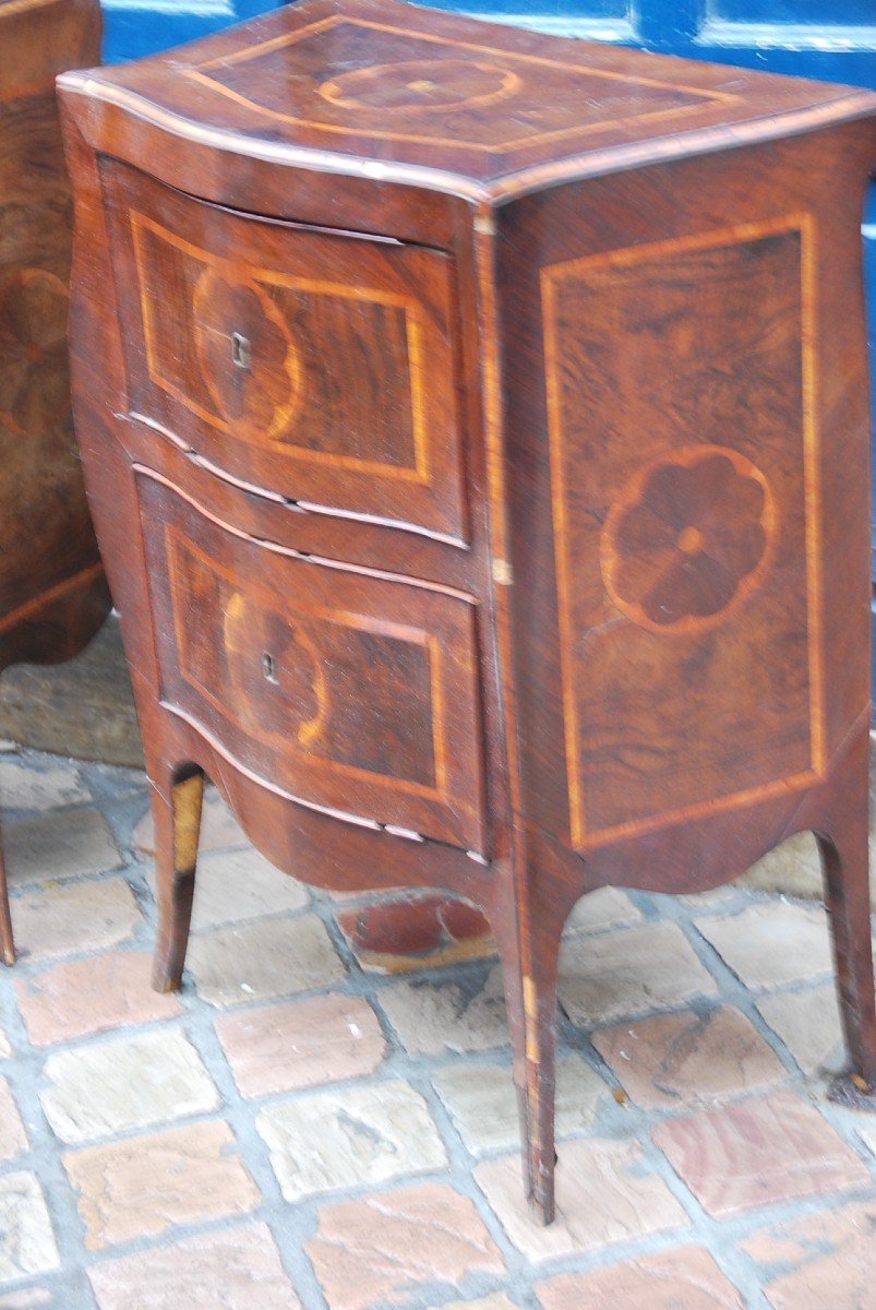 Pair Of Italian Commodes XVIII-photo-4