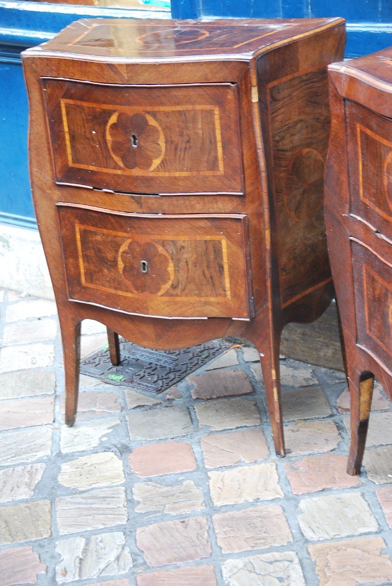 Pair Of Italian Commodes XVIII-photo-1