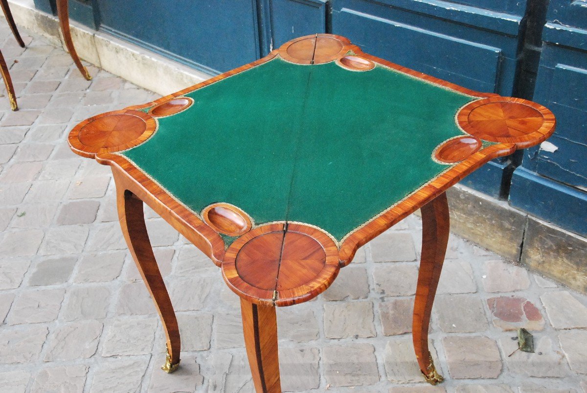 Table à Jeux D époque Louis XV    XVIII-photo-7