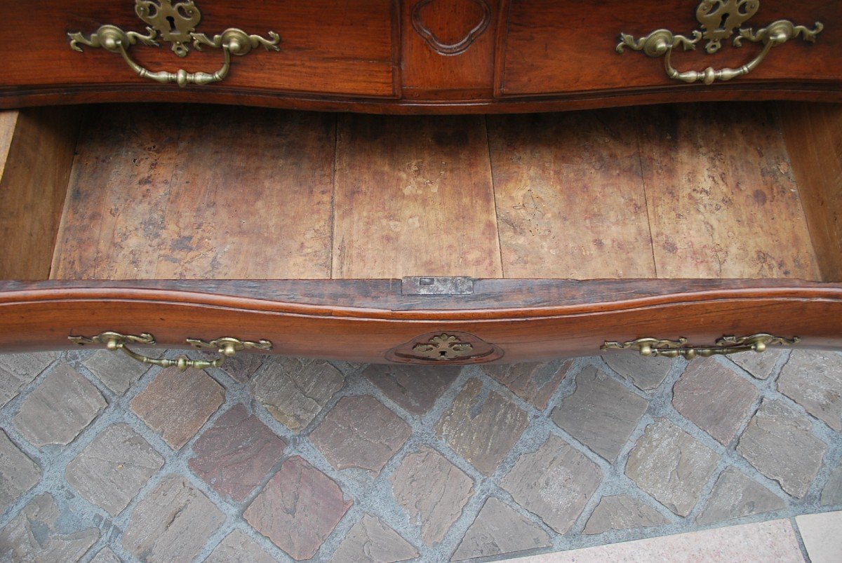 Bordelaise Chest Of Drawers In Walnut XVIII-photo-2