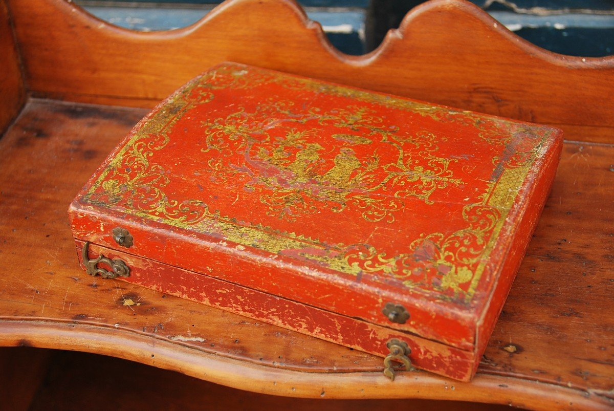 Quadrille Games Box, In Varnish Martin XVIII-photo-2