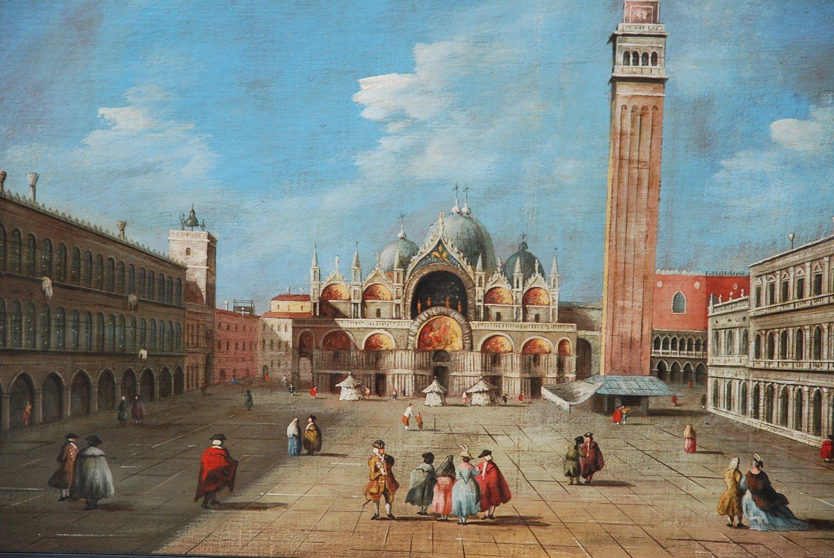 Place  Saint Marc   Venise  ;dans Le Gout De Canaletto-photo-1