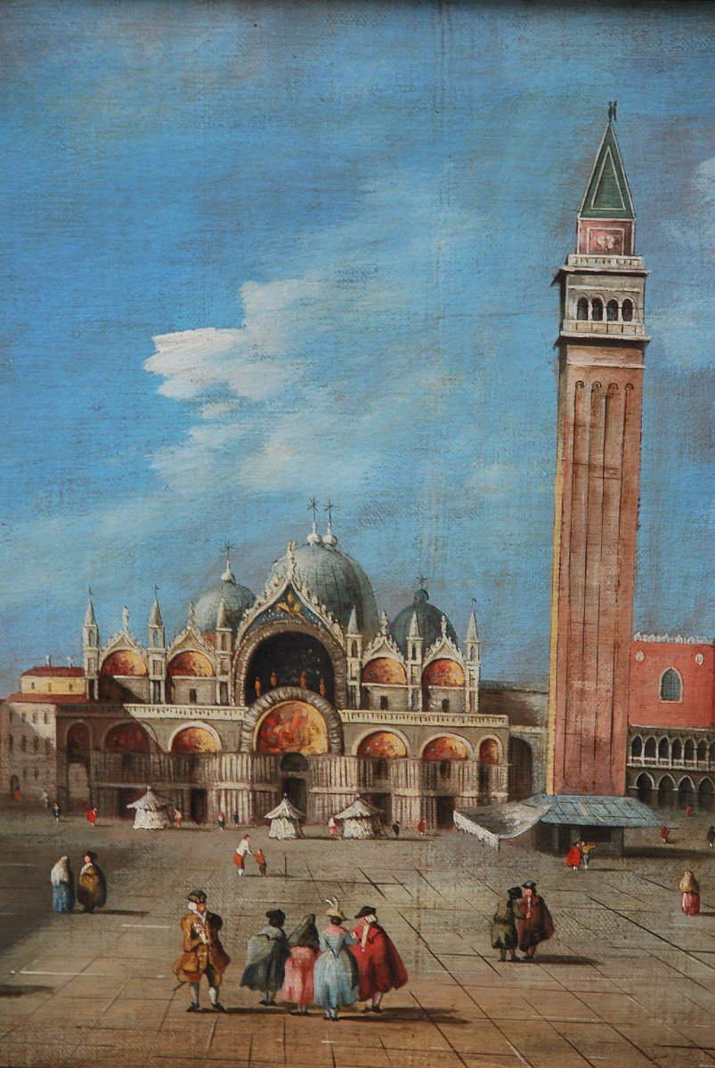 Place  Saint Marc   Venise  ;dans Le Gout De Canaletto-photo-2