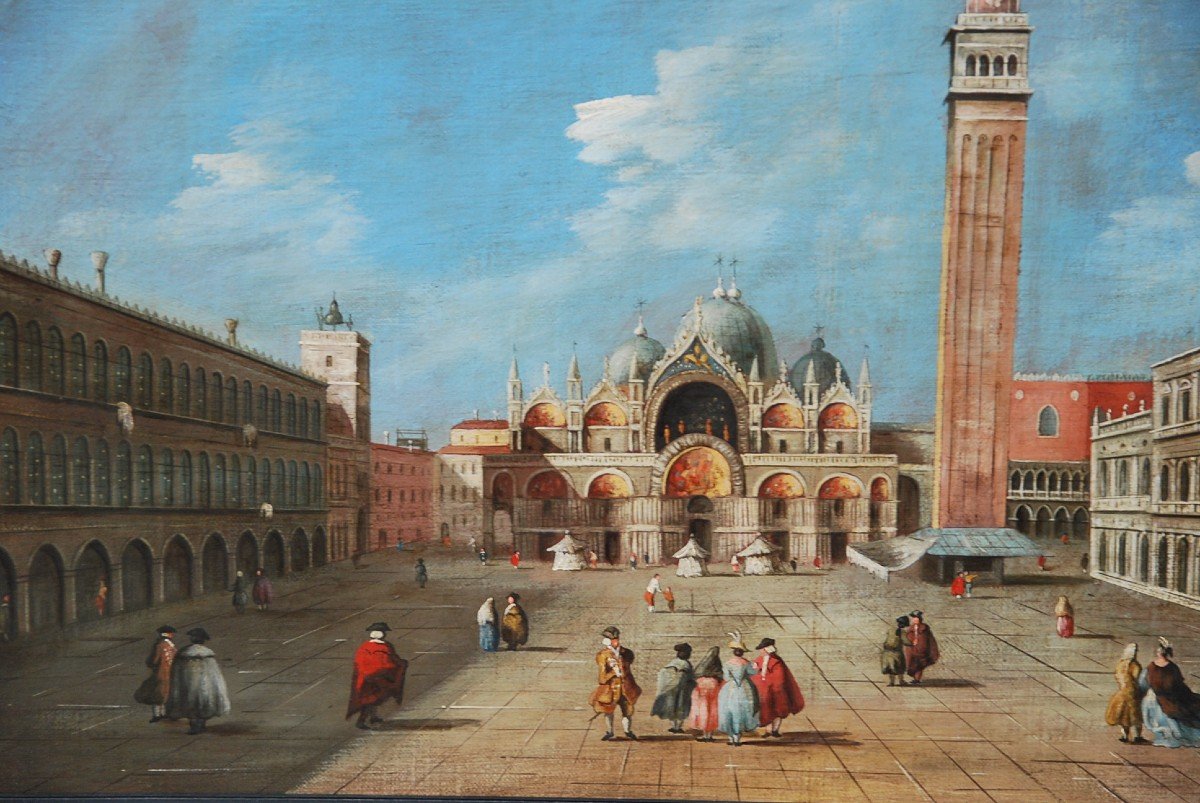 Place  Saint Marc   Venise  ;dans Le Gout De Canaletto-photo-5