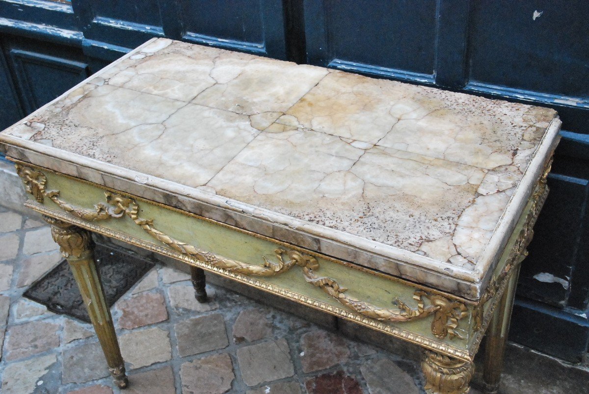 Console With 4 Legs Piedmont Italy XVIII-photo-5