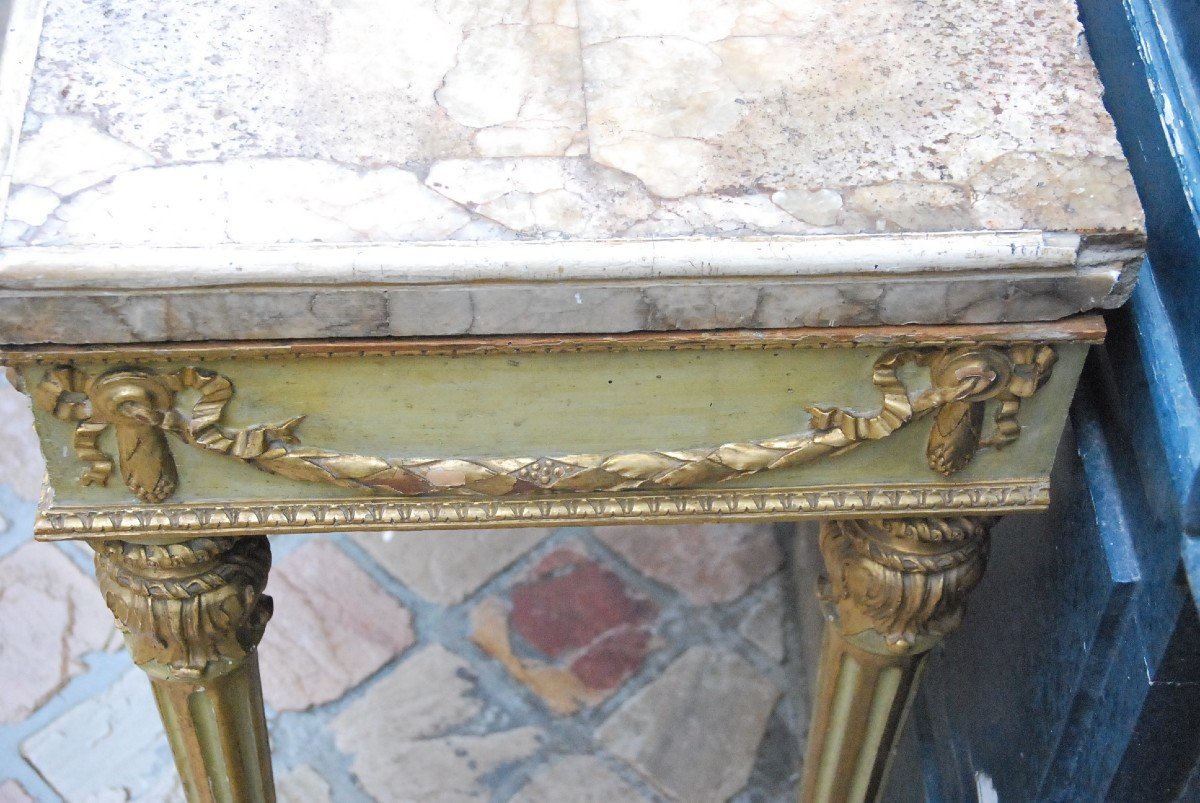 Console With 4 Legs Piedmont Italy XVIII-photo-6