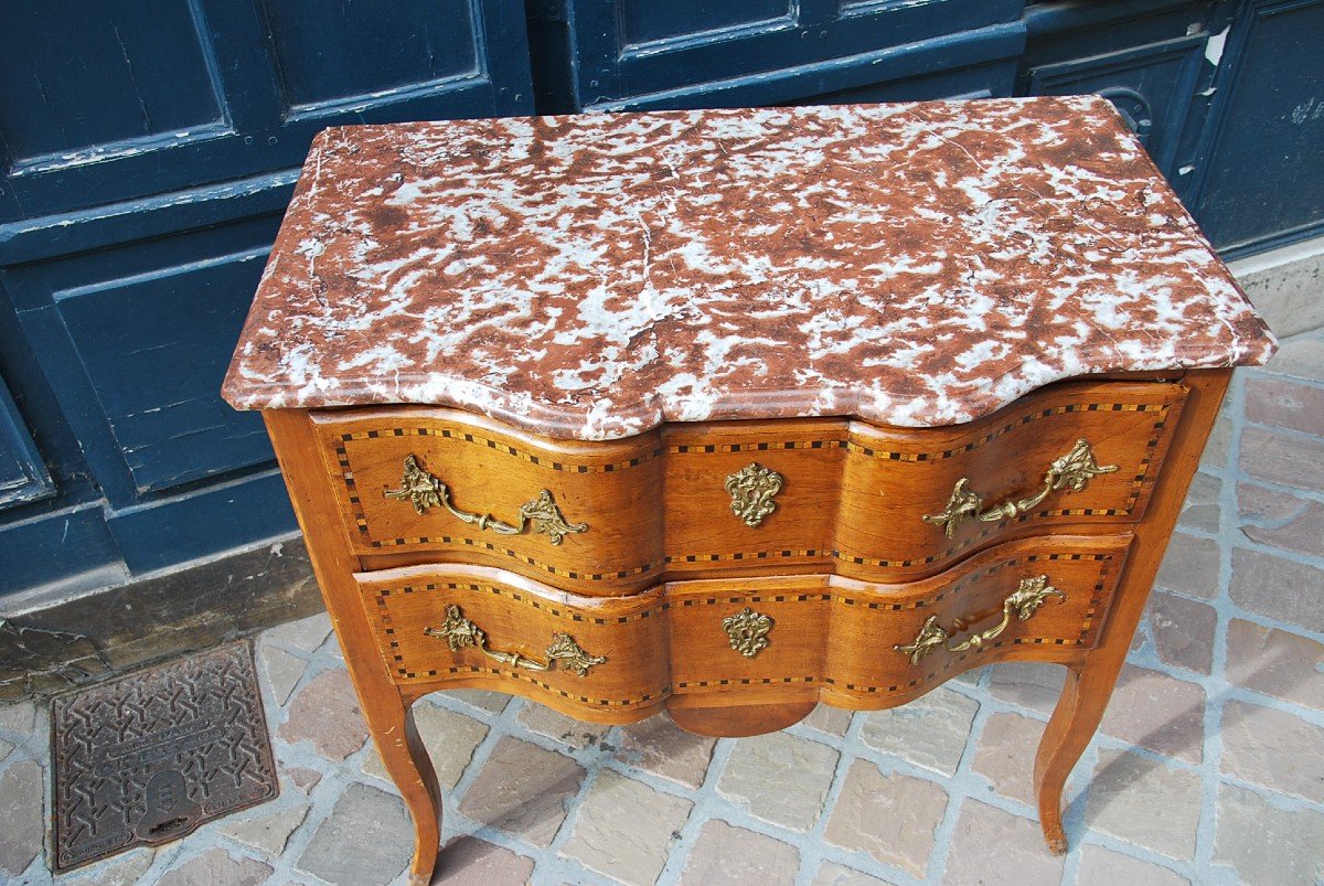 Commode Sauteuse De La Vallée Du Rhône XVIII-photo-1