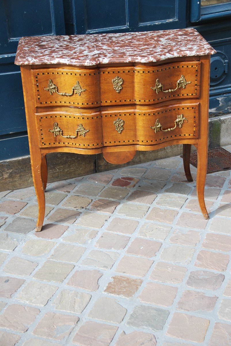 Commode Sauteuse De La Vallée Du Rhône XVIII-photo-3