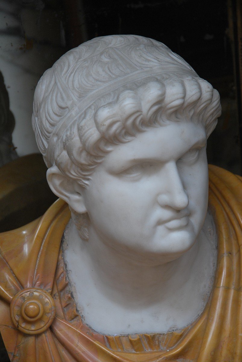 Marble Bust Of Nero-photo-2