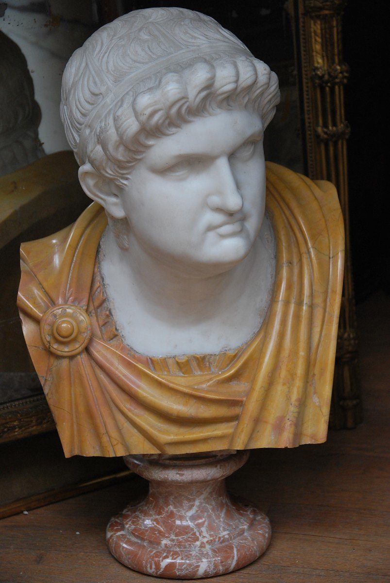 Marble Bust Of Nero