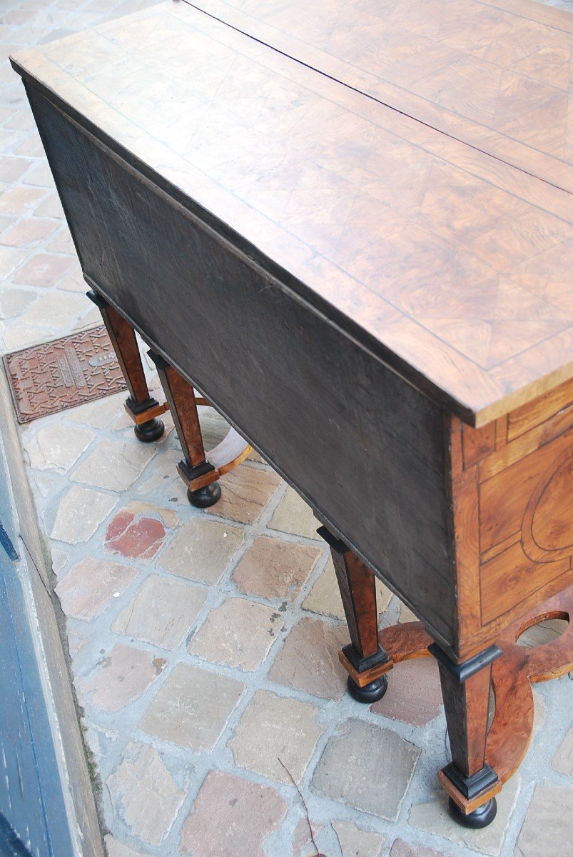 Masarin Desk In Veneer D Louis XIV Period-photo-3