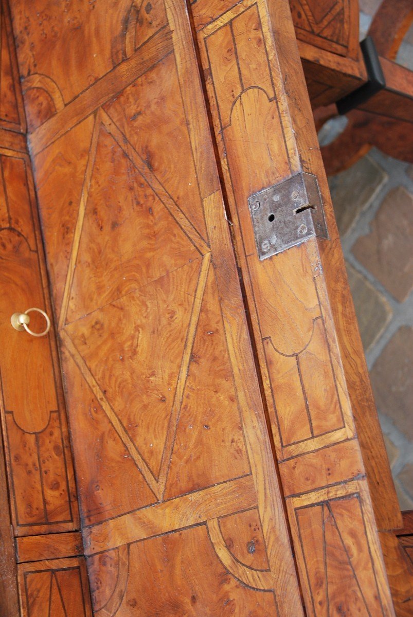 Masarin Desk In Veneer D Louis XIV Period-photo-4