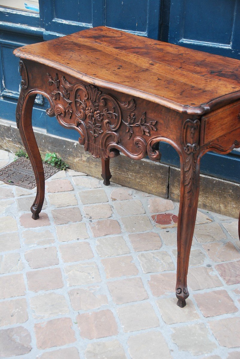 Provence XVIII Walnut Game Table-photo-3