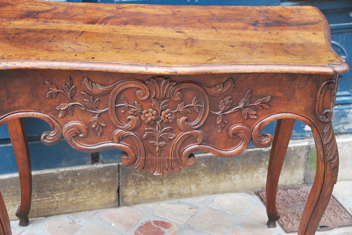 Provence XVIII Walnut Game Table-photo-3