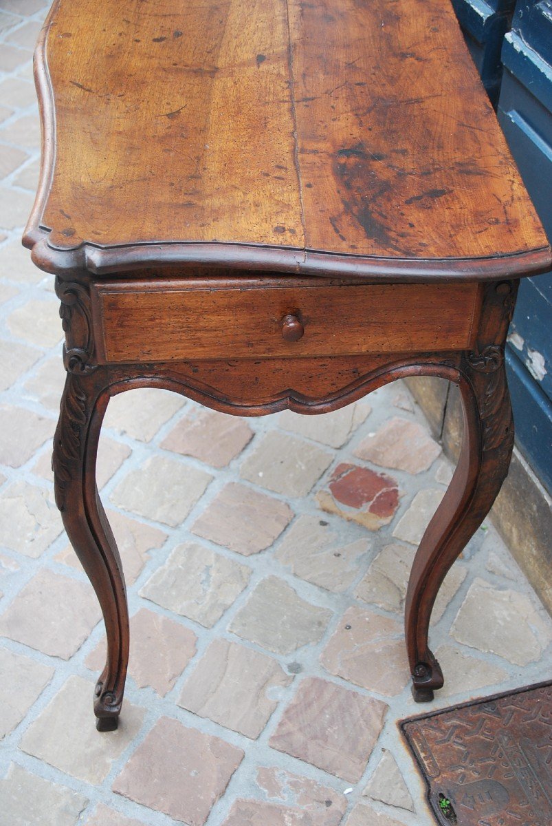 Provence XVIII Walnut Game Table-photo-7