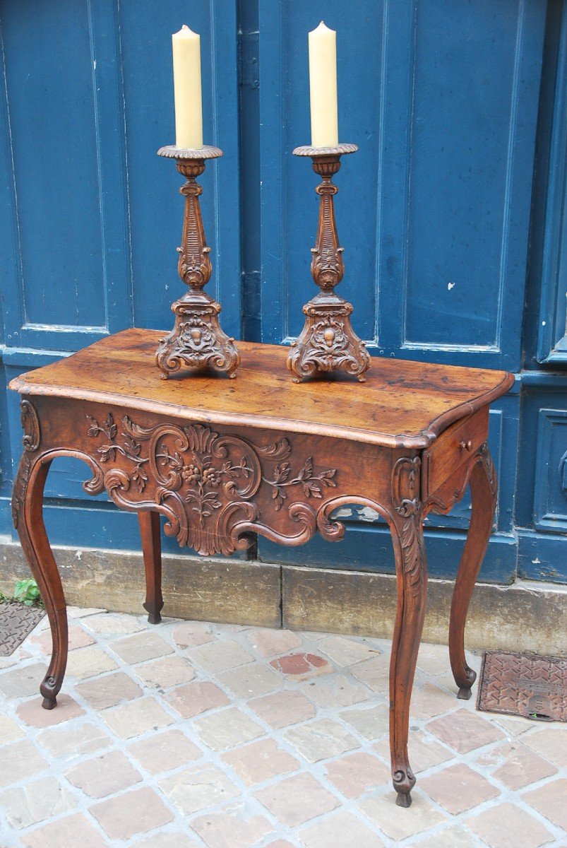 Provence XVIII Walnut Game Table