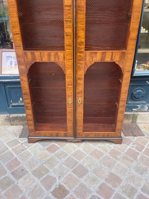 Louis XIV Period Veneer Bookcase-photo-4