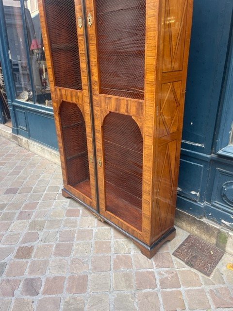 Louis XIV Period Veneer Bookcase-photo-2