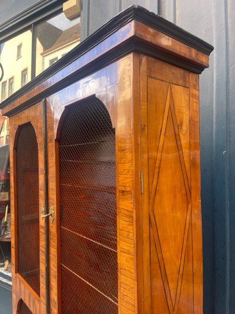 Louis XIV Period Veneer Bookcase-photo-5