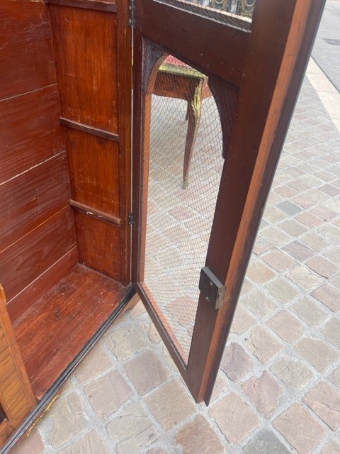 Louis XIV Period Veneer Bookcase-photo-7