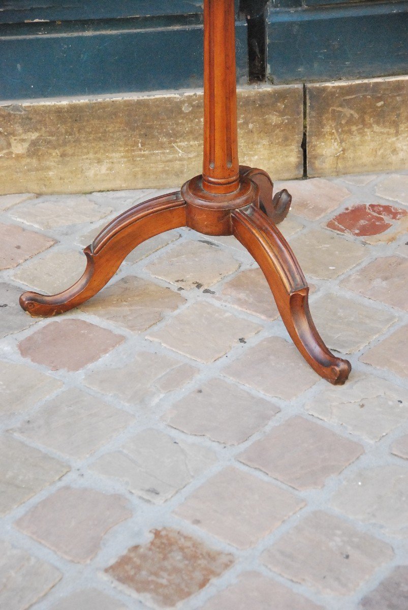 Canabas, Louis XVI Period Mahogany Pedestal Table-photo-3