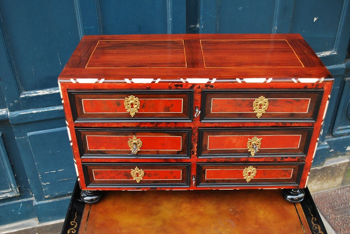 Flanders Cabinet XVII Red Tortoiseshell-photo-3