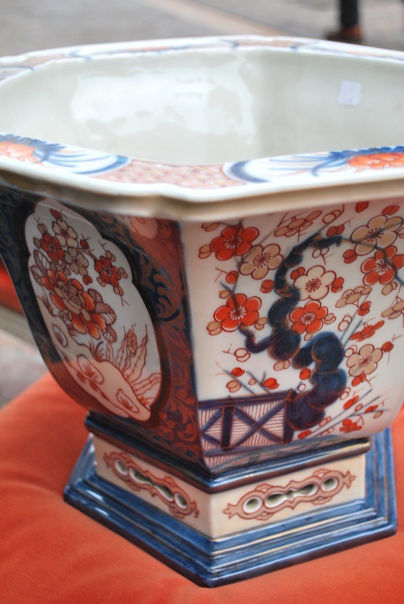 Grand Cache Pot Ou Jardinière Imari Par Samson-photo-7