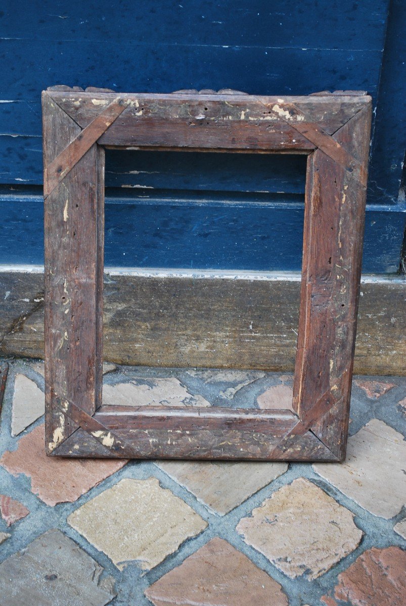 Louis XIV Period Natural Oak Frame -photo-5