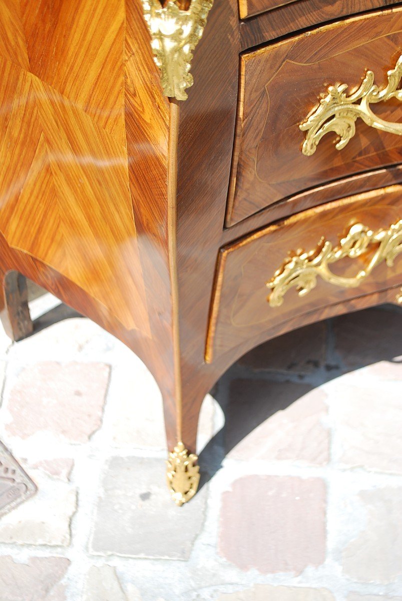 Louis XV Period Commode Stamped By Cosson And Jme-photo-5