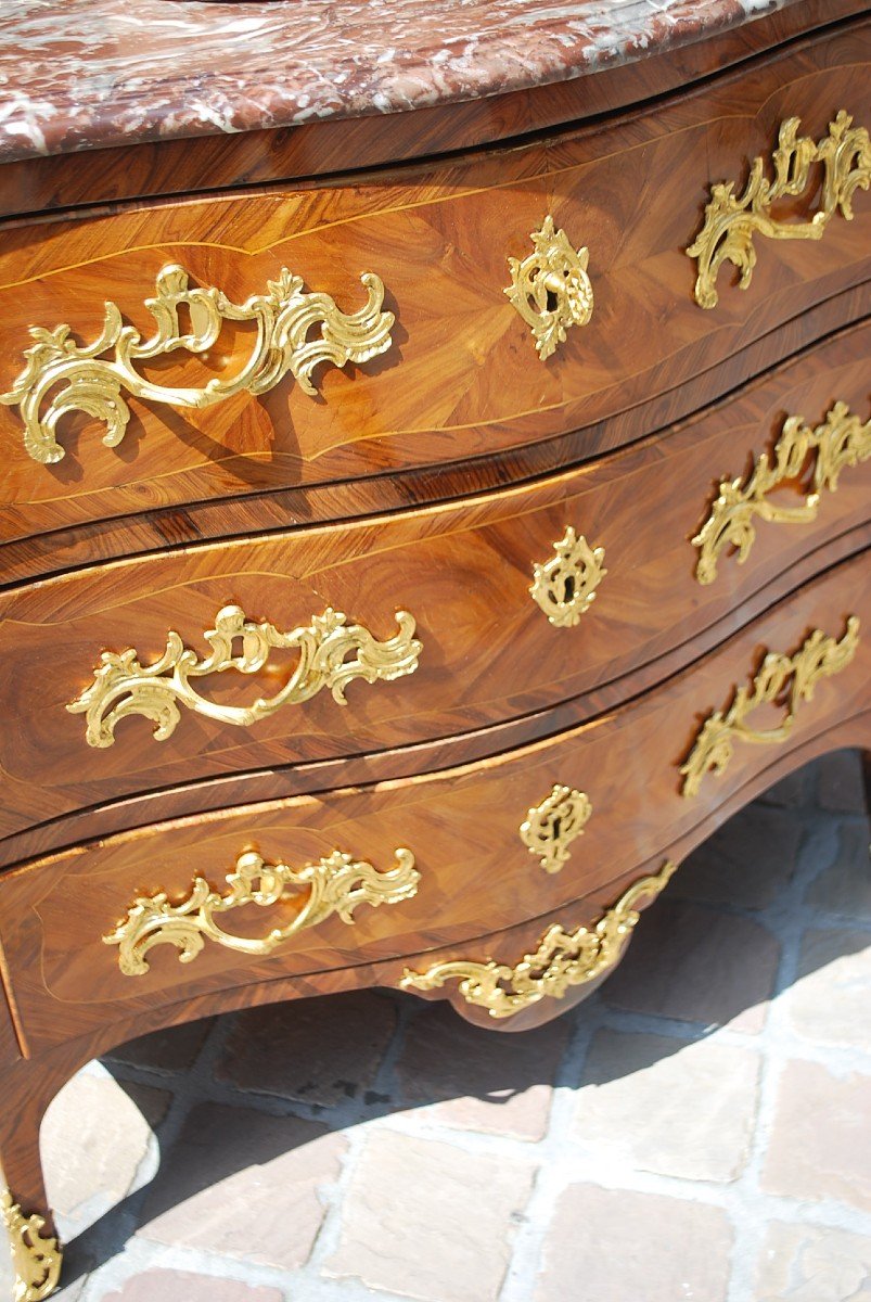 Louis XV Period Commode Stamped By Cosson And Jme-photo-7