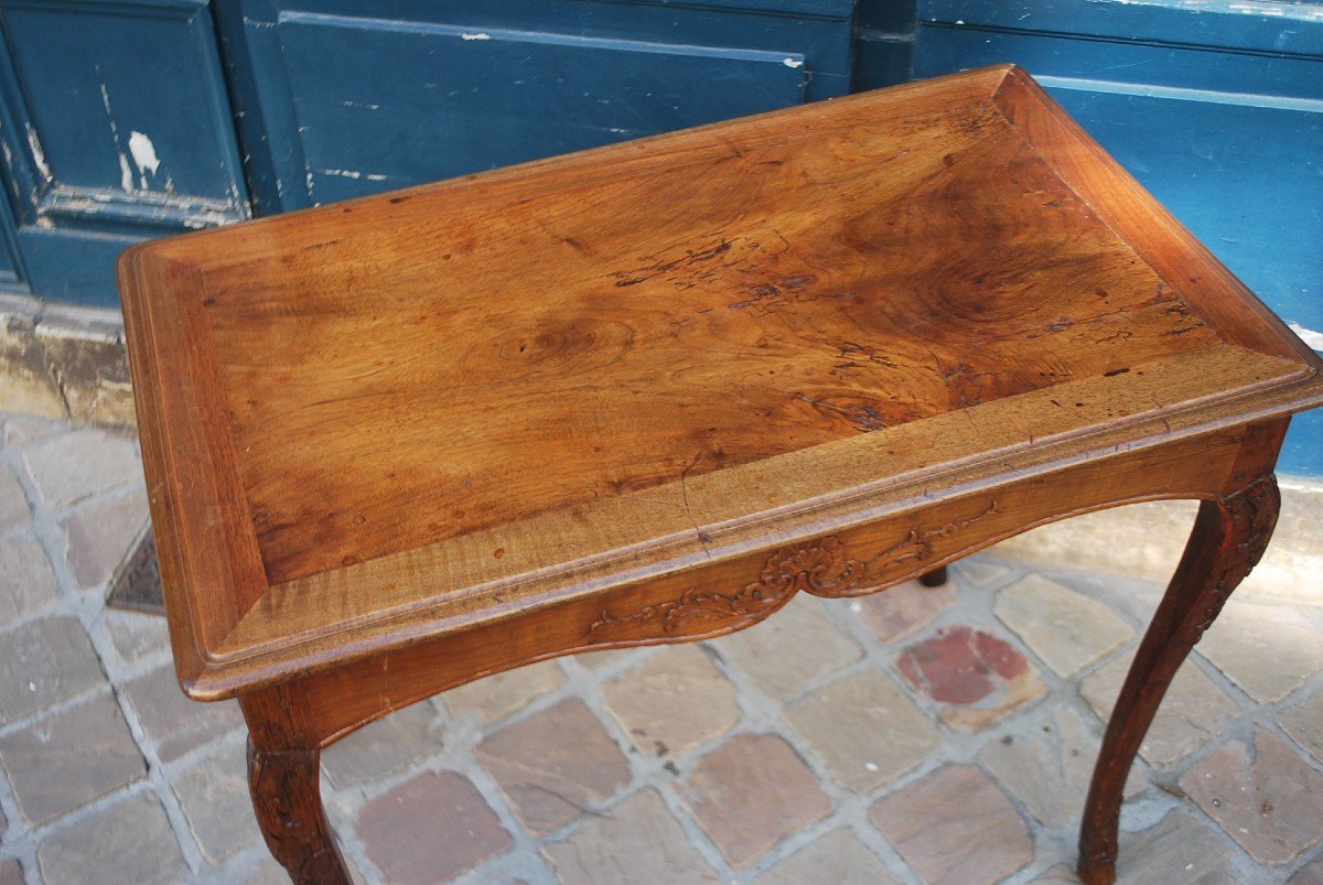 Small Middle Table From Regency XVIII Period-photo-4