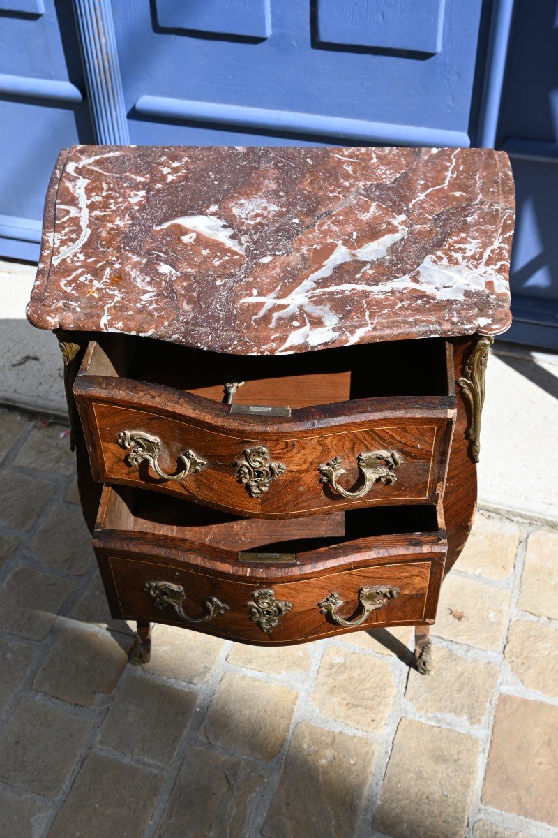 Petite Commode Louis XV-photo-4