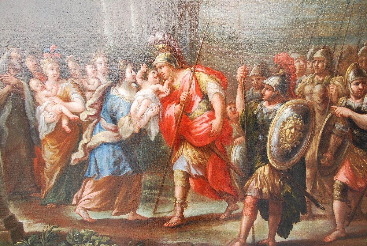 Farewell Of Hector And Andromache, Bologna Around 1700-photo-2