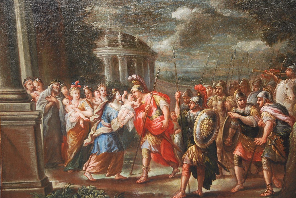 Farewell Of Hector And Andromache, Bologna Around 1700-photo-4