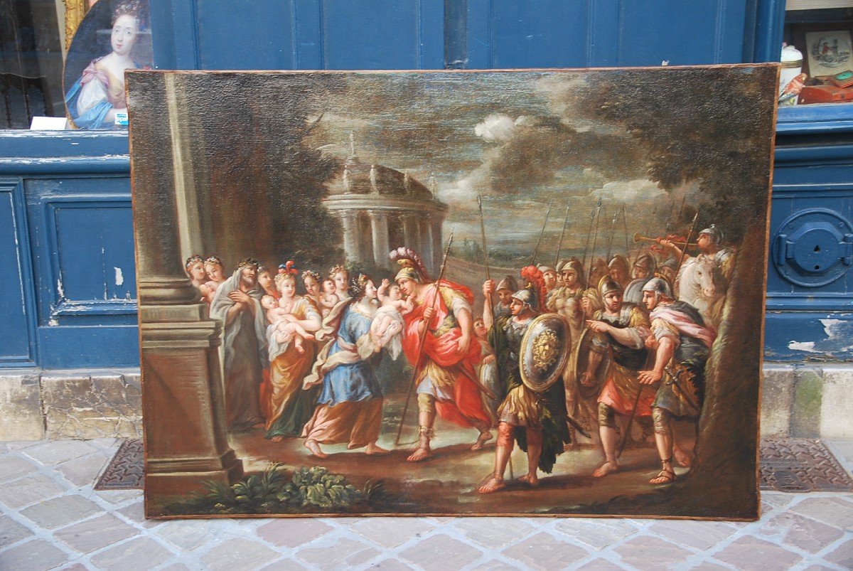 Farewell Of Hector And Andromache, Bologna Around 1700-photo-5