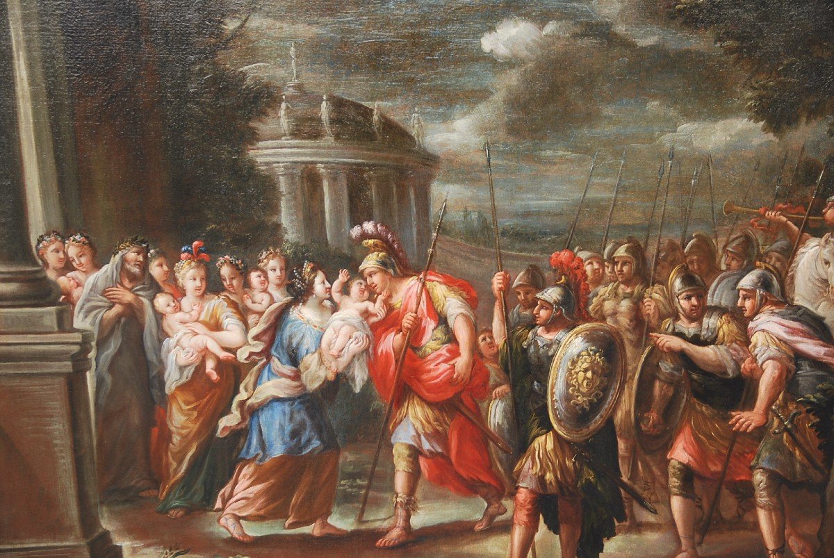 Farewell Of Hector And Andromache, Bologna Around 1700-photo-6