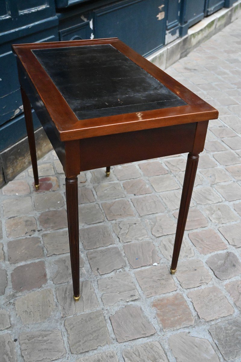 Petit Bureau D époque Louis XVI Acajou Fin XVIII-photo-6