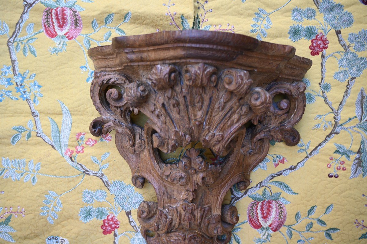 18th Century Regence Period Oak Wall Console-photo-4