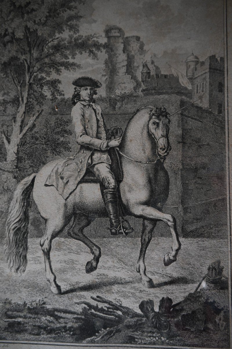 Suite De Trois Gravures Chevaux Et Manège Du XVIII D Après Diderot D Alembert-photo-4