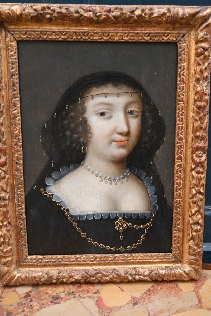 Portrait Présumé De Marie De Medicis , Jean Ducayer XVII