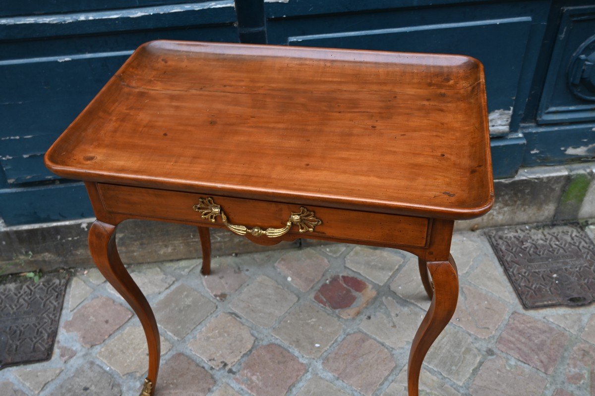 Louis XV Period Bowl Table From The 18th Century-photo-2