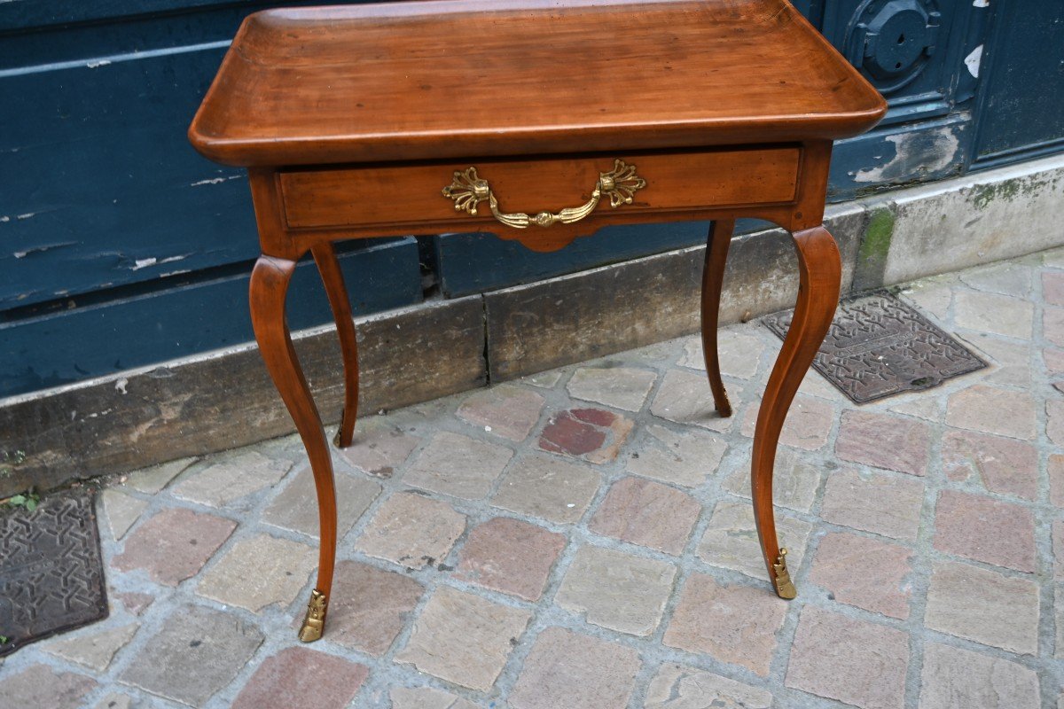 Louis XV Period Bowl Table From The 18th Century-photo-3