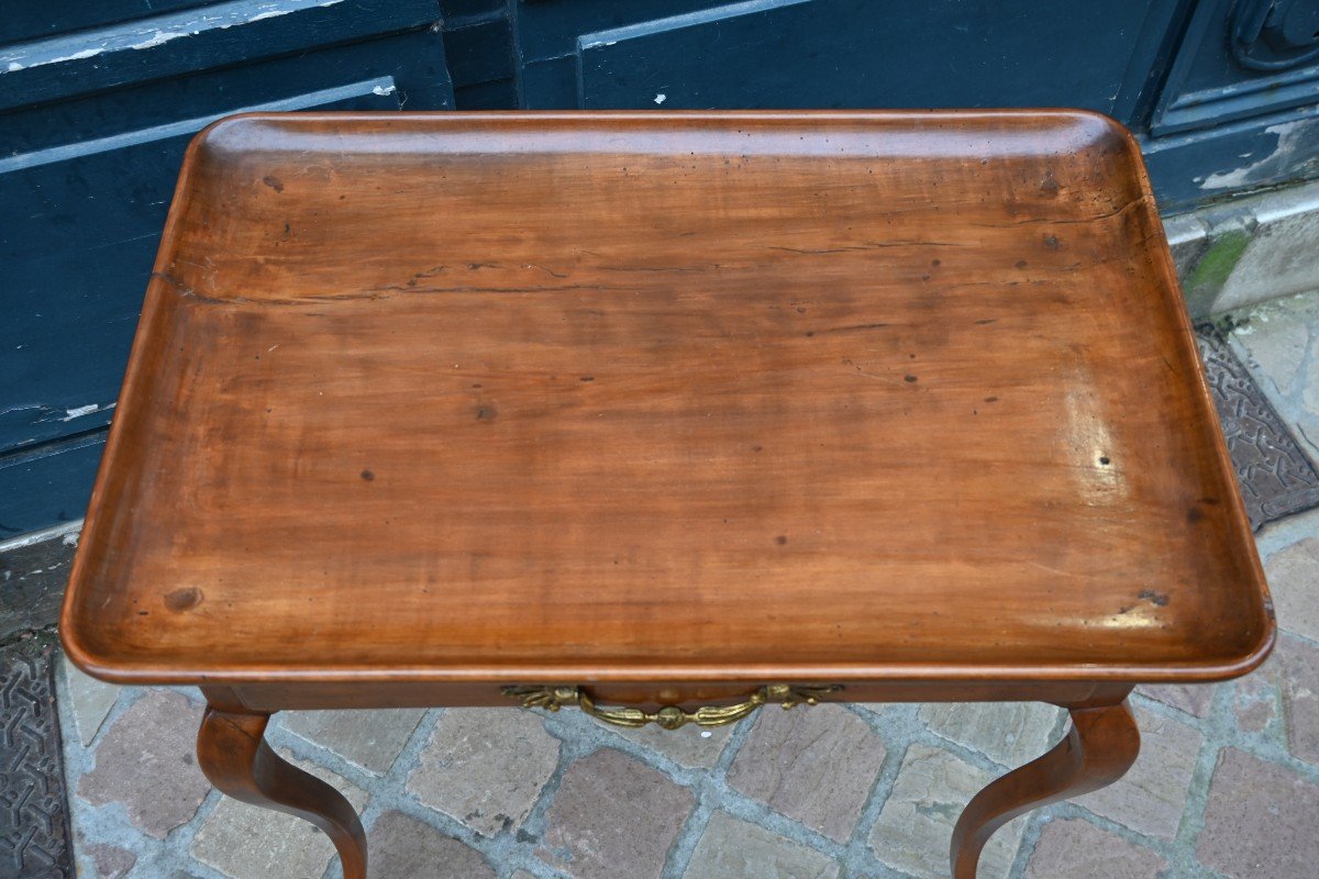 Louis XV Period Bowl Table From The 18th Century-photo-5